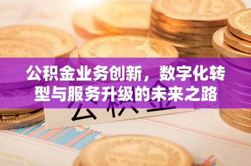 怀集公积金业务创新，数字化转型与服务升级的未来之路