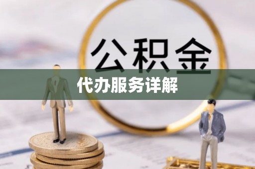 怀集代办服务详解
